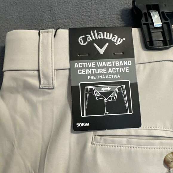 NWT Callaway Golf Shorts Mens Big & Tall Size 50B Performance Opti-Dri UPF 50 - Picture 6 of 11